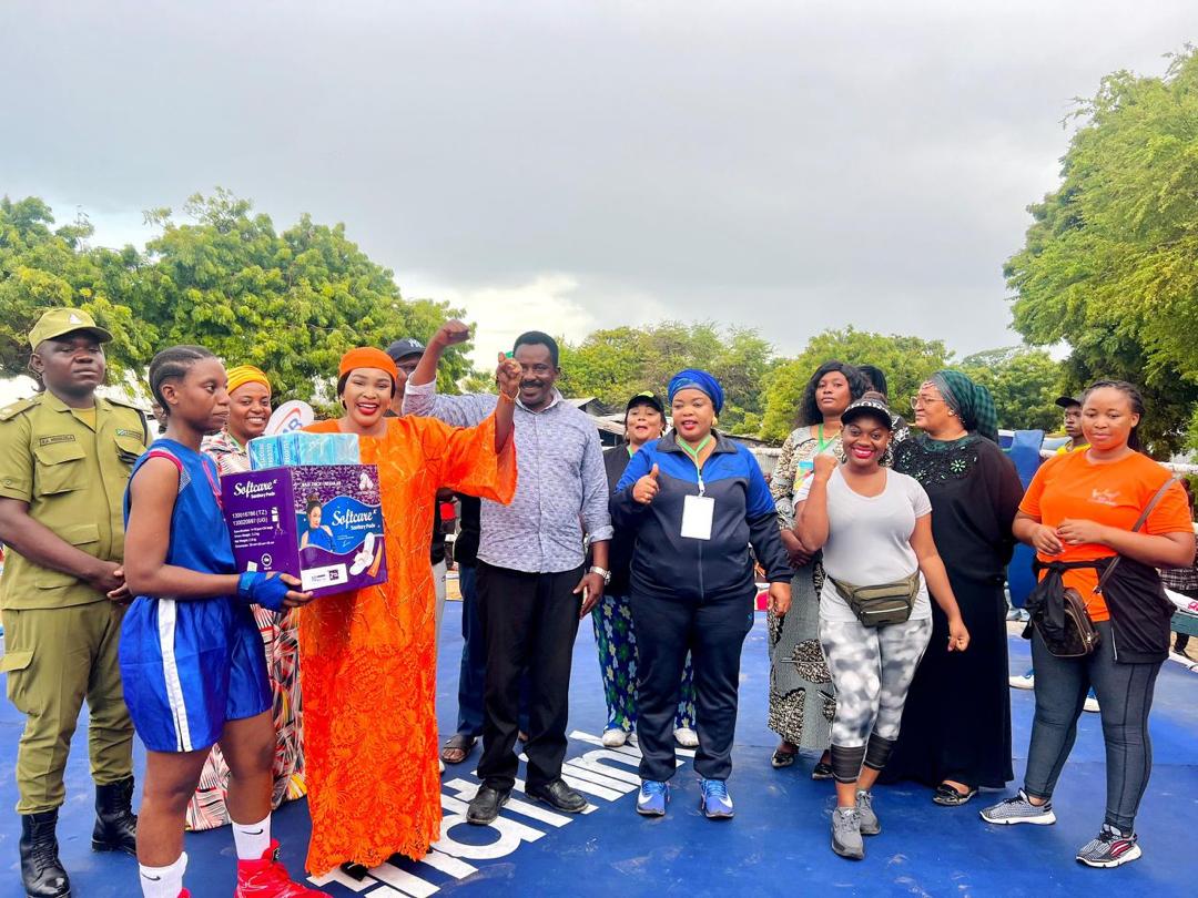 Samia Women Boxing Champion Event